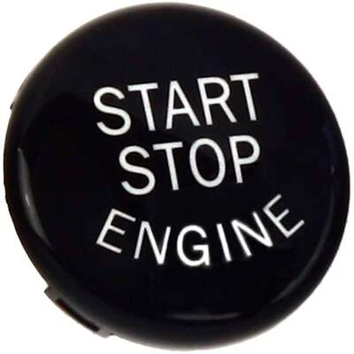Start Stop Knopf schwarz glanz passend für BMW E90 E60 E70 E71 E83 E84 E87 E89 - Bild 1 von 4