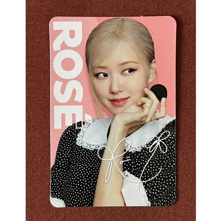 BLACKPINK Card Full Complete OREO Official Set 10 Cards Lisa