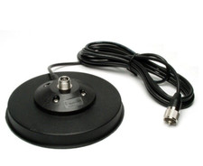 Cb Antenna Mag Mount Sirio 145PL 160mm SO239 Cable Length 3.6m UHF-male PL-259