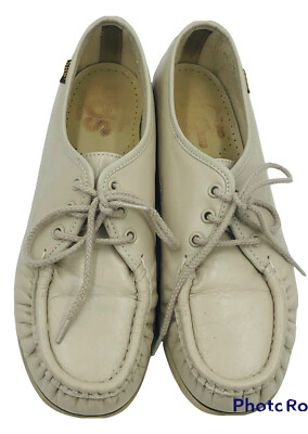 SAS San Antonio Shoe Bone/Beige Women's Orthopedic Shoes
