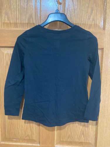 Lot of 3 Girl's 14 Long Sleeve Shirt Top Button Down Pull Over Baby Doll Sweater - Picture 9 of 10