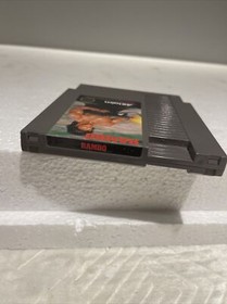 Rambo Nintendo Nes Cleaned & Tested Authentic