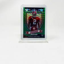 Patrick Surtain II RC - 2021 Panini Prizm Draft Picks Green Wave Denver Broncos