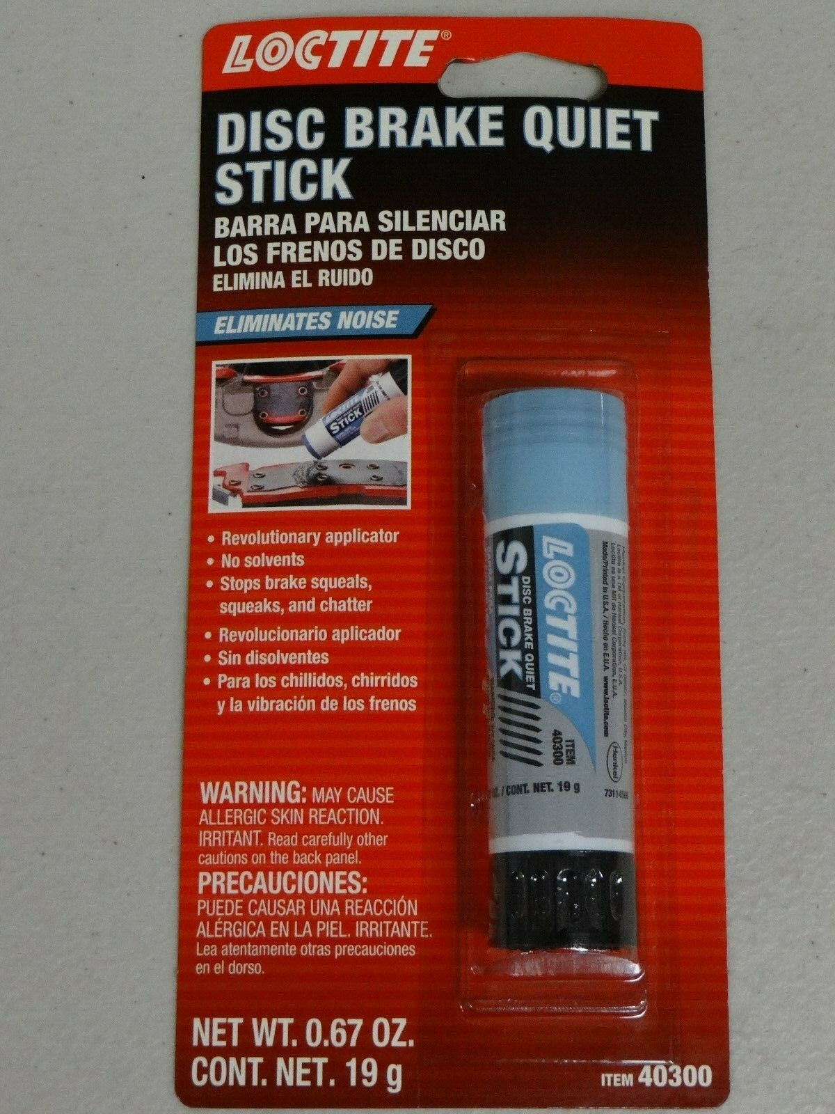Loctite Disc Brake Quiet 19g Stick P/N 40300 (New In Box) eBay