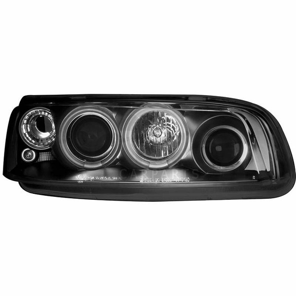 2 X Scheinwerfer Neon Angel Eyes Standlichtringe Black FüR Fiat Punto 188_ 1.2-image