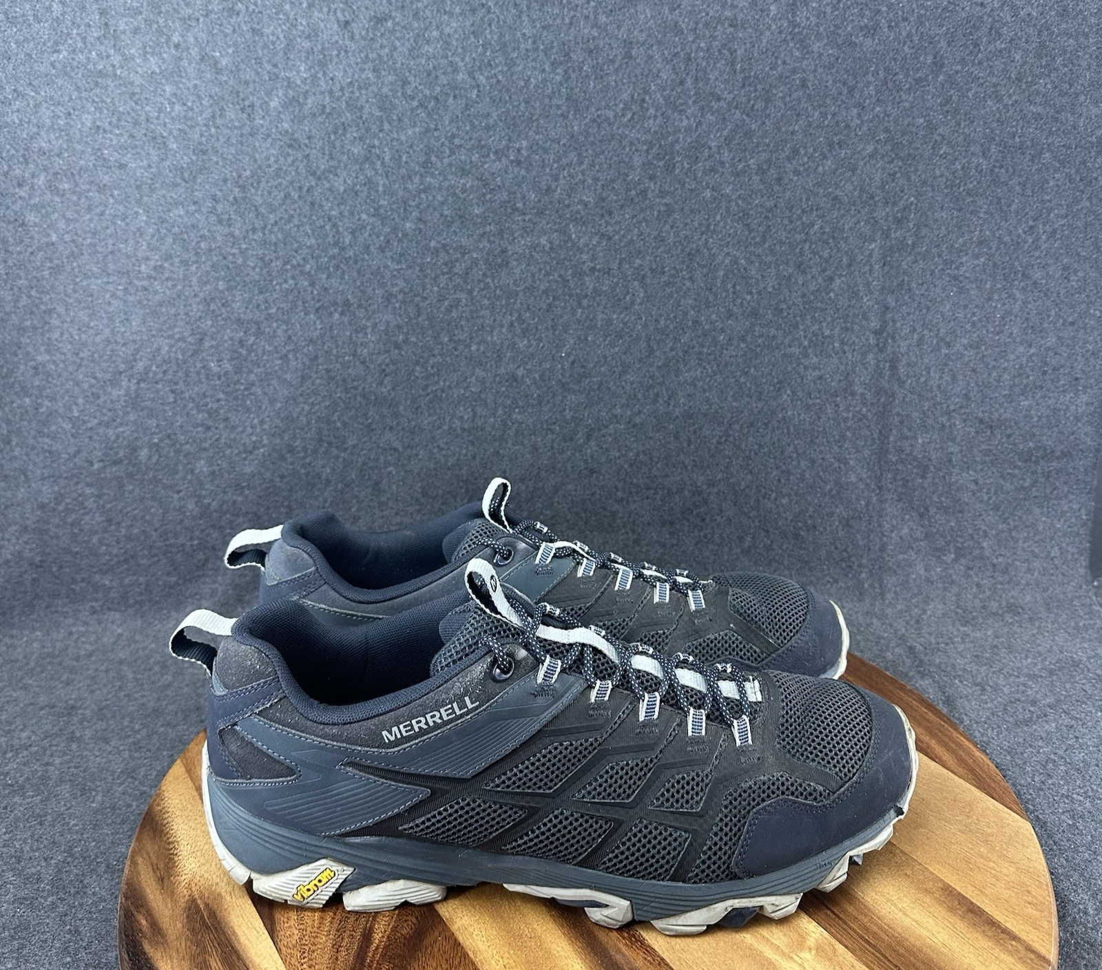 Merrell Moab FST 2 J77467 blu Vibram scarpe da trekking trail running US uomo 15