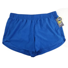 Athletic Works Women Plus XXL 20 Blue Dri Works Shorts New Gym Running Workout