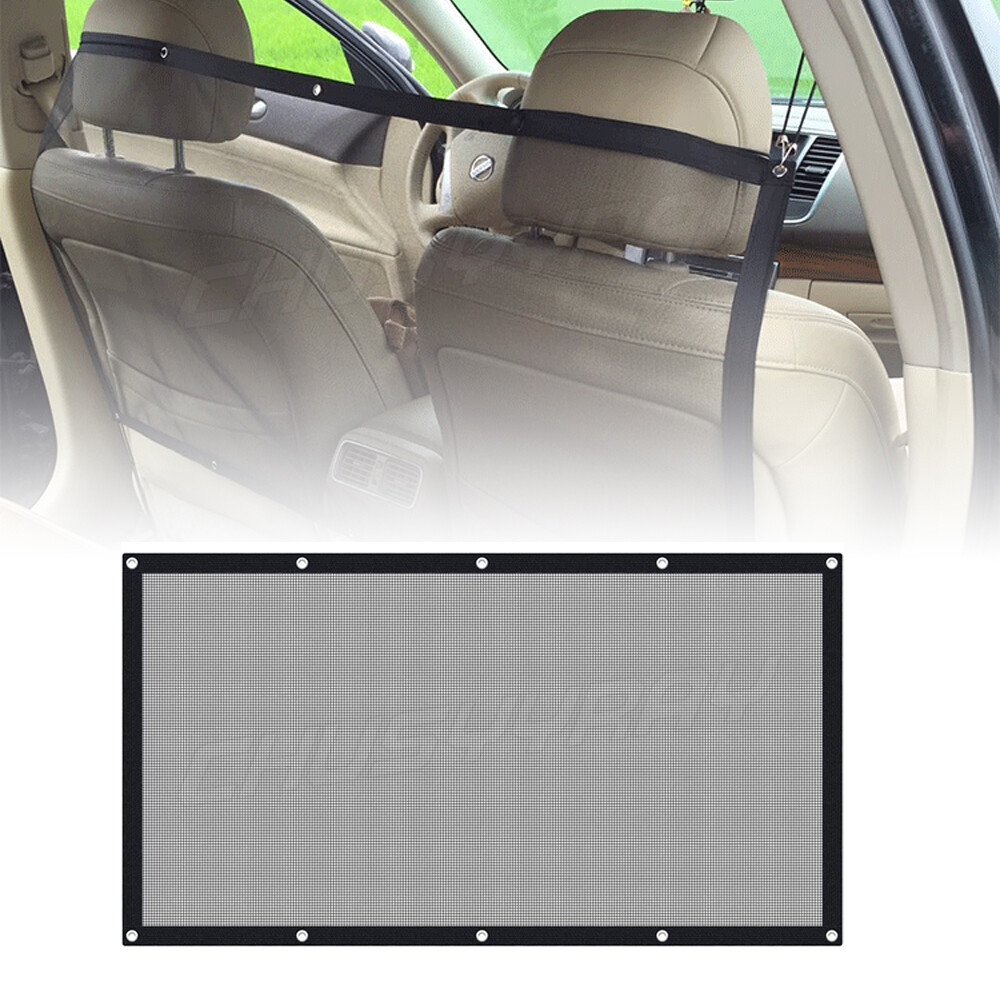 Car SUV Dog Barrier Guard Mesh Pet Travel Safety Protection Net Guard Adjustable