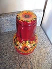 FENTON - VICKI CURREN (HP) 2014 ONE OF A KIND RUBY RED TUMBLE UP - STUNNING!!