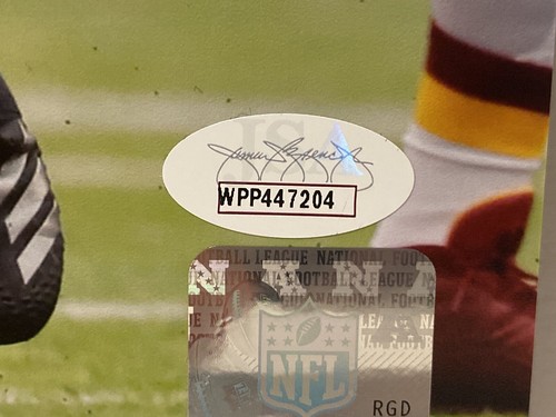 Jonathan Allen Signed Washington Redskins 8x10 Photo JSA - Picture 4 of 6
