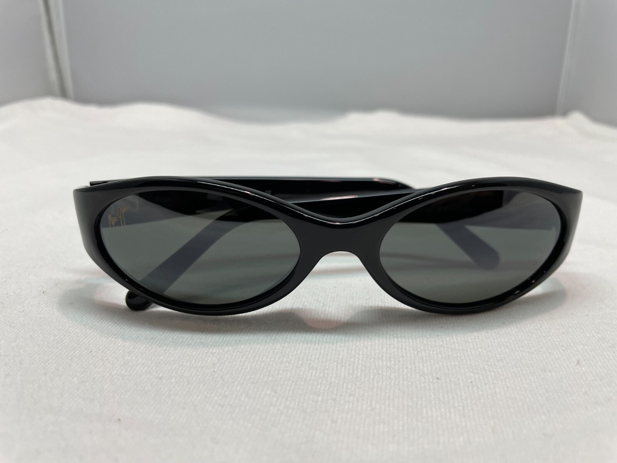 MAUI JIM MALIA MJ 125-02 GLOSS BLACK WITH GREY POLARIZED  display picture 3