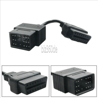 Adapter Stecker für Toyota 17 Pin Square OBD auf 16Pin OBD2, Stecker