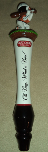 National Bohemian NATTY BOH Baseball Beer Tap Handle - Picture 6 of 9