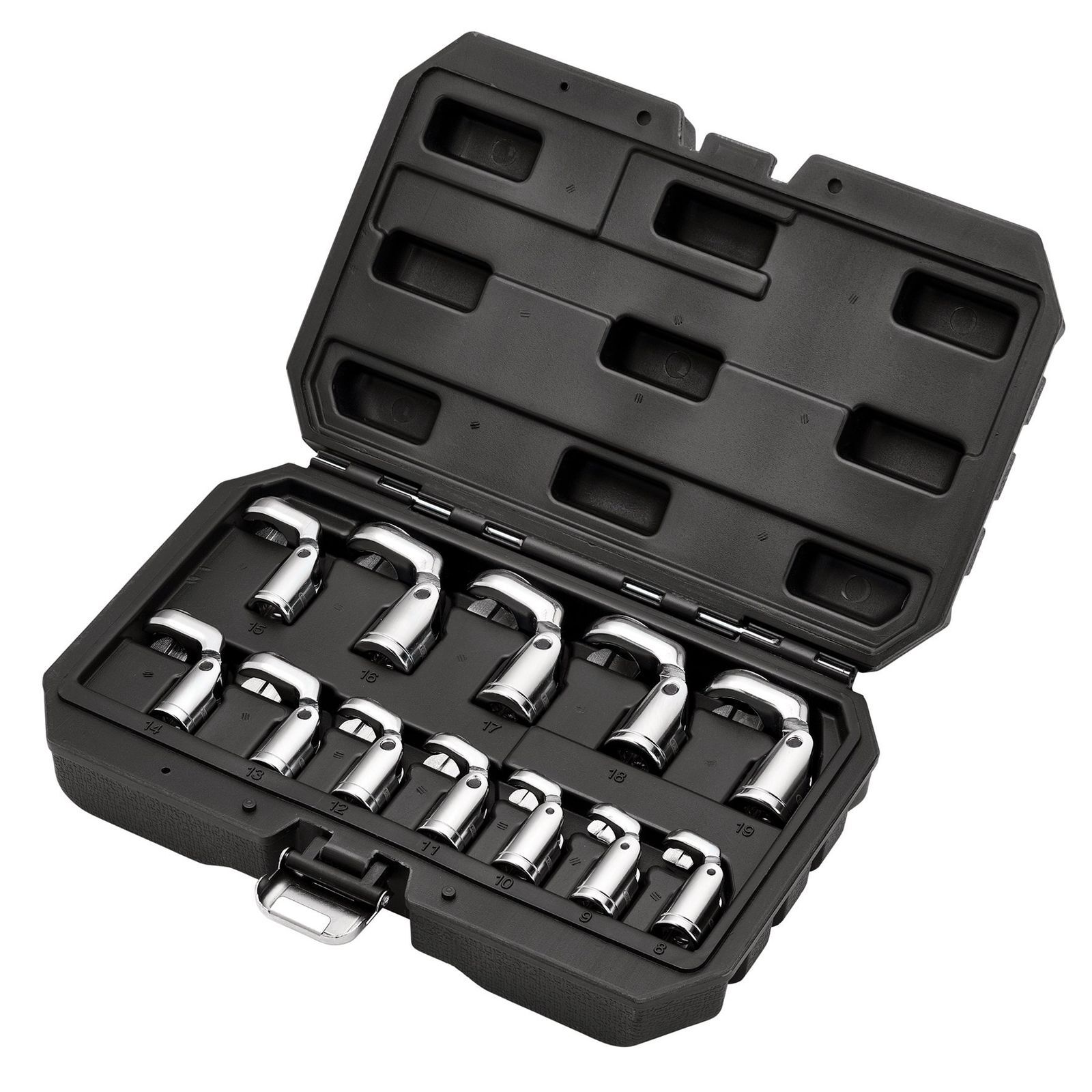 Draper Flexible Crowfoot Socket Wrench Set 3/8"" Sq. Dr. (12 Piece) - 12403