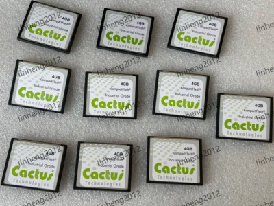 10PCS  cactus Industrial Grade  4GB Memory Card compact flash cf card