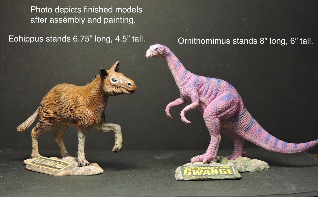 The Valley of Gwangi' 'Forbidden Critters' resin model kit by Joe