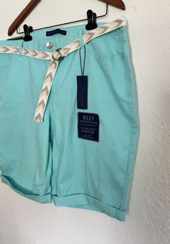 Bermudas Bandolino Riley Calce Relajado Sea Wave Talla 18W - Imagen 3 de 11