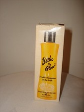 Vtg Body of Trylon Bathe n Glow Beauty Bath Oil Dry Skin Disappears In The Bath