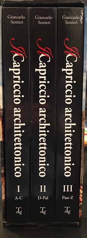 Il Capriccio architettonico di Giancarlo Sestieri, Roma 2015 - cofanetto - Immagine 2 di 4