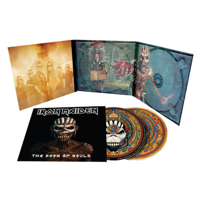 IRON MAIDEN The Book of Souls New 2CD Extended edition Special DIGIPACK Format
