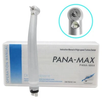 Dental NSK Pana Max LED Self-Power E-generator High Speed Handpiece M4 4 Hole US