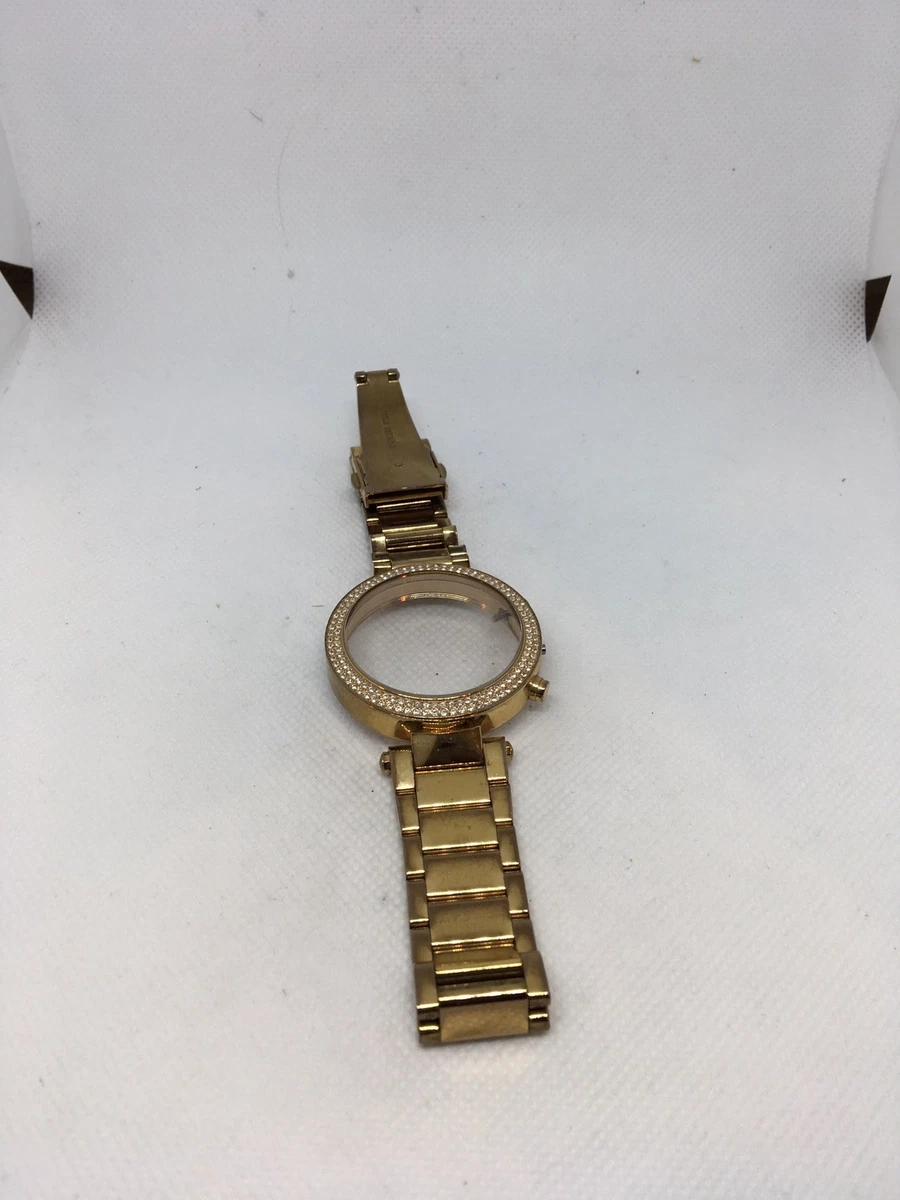 Michael Kors Watch Strap Band 16mm Bracelet w. Case Attached No Connect H140