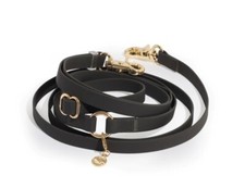 Sunny Tails 4-IN-1 Convertible Hands Free Cloud Dog Leash Ember Black