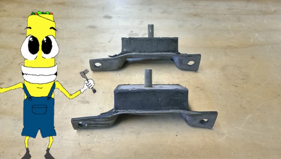 USA Made Motor Mount Kit for Mercury Comet 260 289 Engine 1963 1964 1965 Set 2 - Image 2 of 4