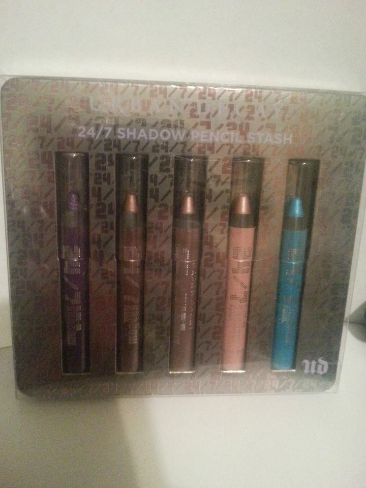 Urban Decay 24/7 Shadow Pencil Stash Eye Shadow Set NIB! - Image 2 of 2