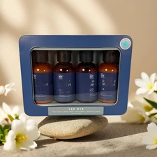 Refreshing Care | Men’s Skincare Travel Set by Dr. Wellness – 4pc / 3.4 fl oz