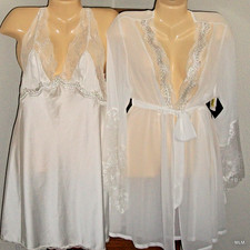 NWT CINEMA ETOILE BRIDAL Babydoll Attacted Belt Criss Cross Back Bell Sleeve Med