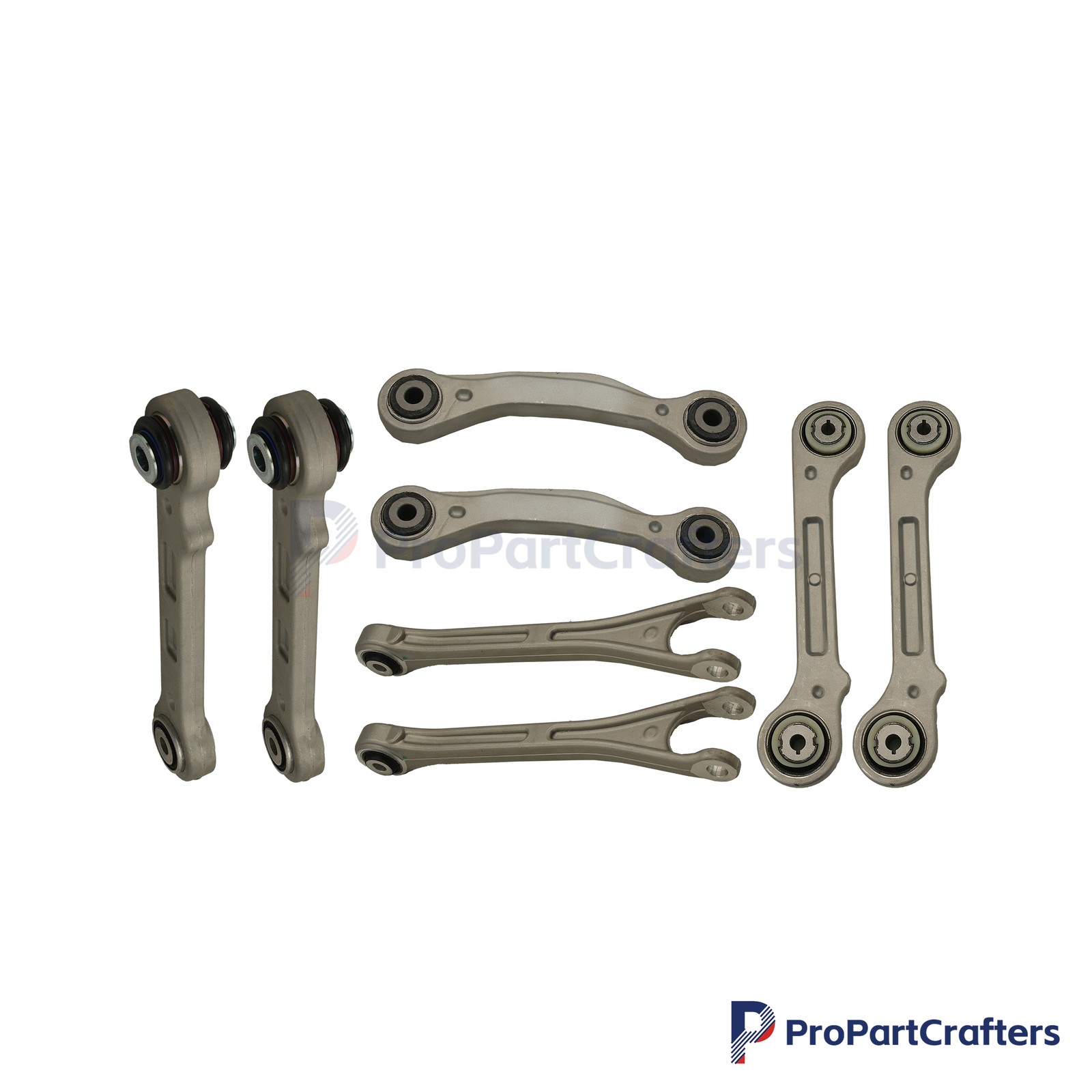 NEW 8PCS Fits 2017+ Maserati Levante Rear Suspension Control Arm Kit US