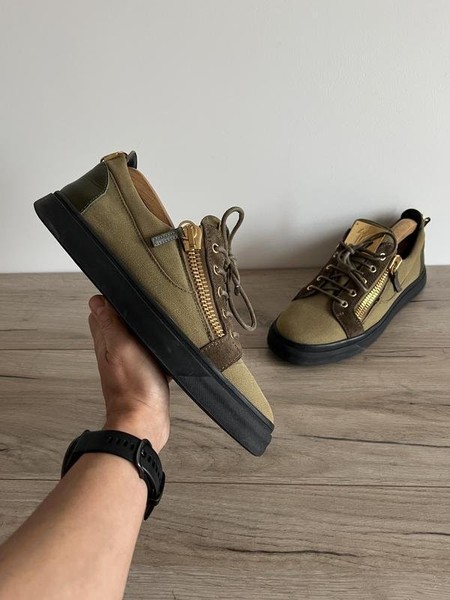 Men Giuseppe Zanotti Loafers Khaki Suede 42
