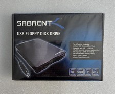 Sabrent USB External 3.5" Floppy Disk Drive SBT-UFDB New Sealed USB 3.0