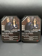 Battlestar Galactica CCG   Collectible Card Game Two Cards WizKids 2006