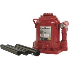Strongway 20-ton Hydraulic Low-profile Bottle Jack