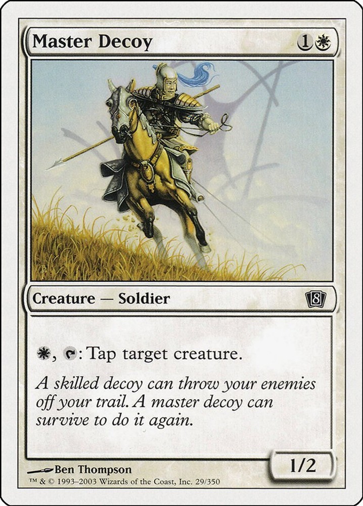 Master Decoy Normal [8ED - 29] LP Magic8th Edition
