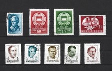 Hungary Hungaria 1957/61 Set/Lot - Stamped - Mi.No: 1497 - 1807 VF