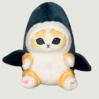 mofusand Shark Cat Plush Nyan Stuffed Animal Kawaii Japan Blue 11 Inch NWOT