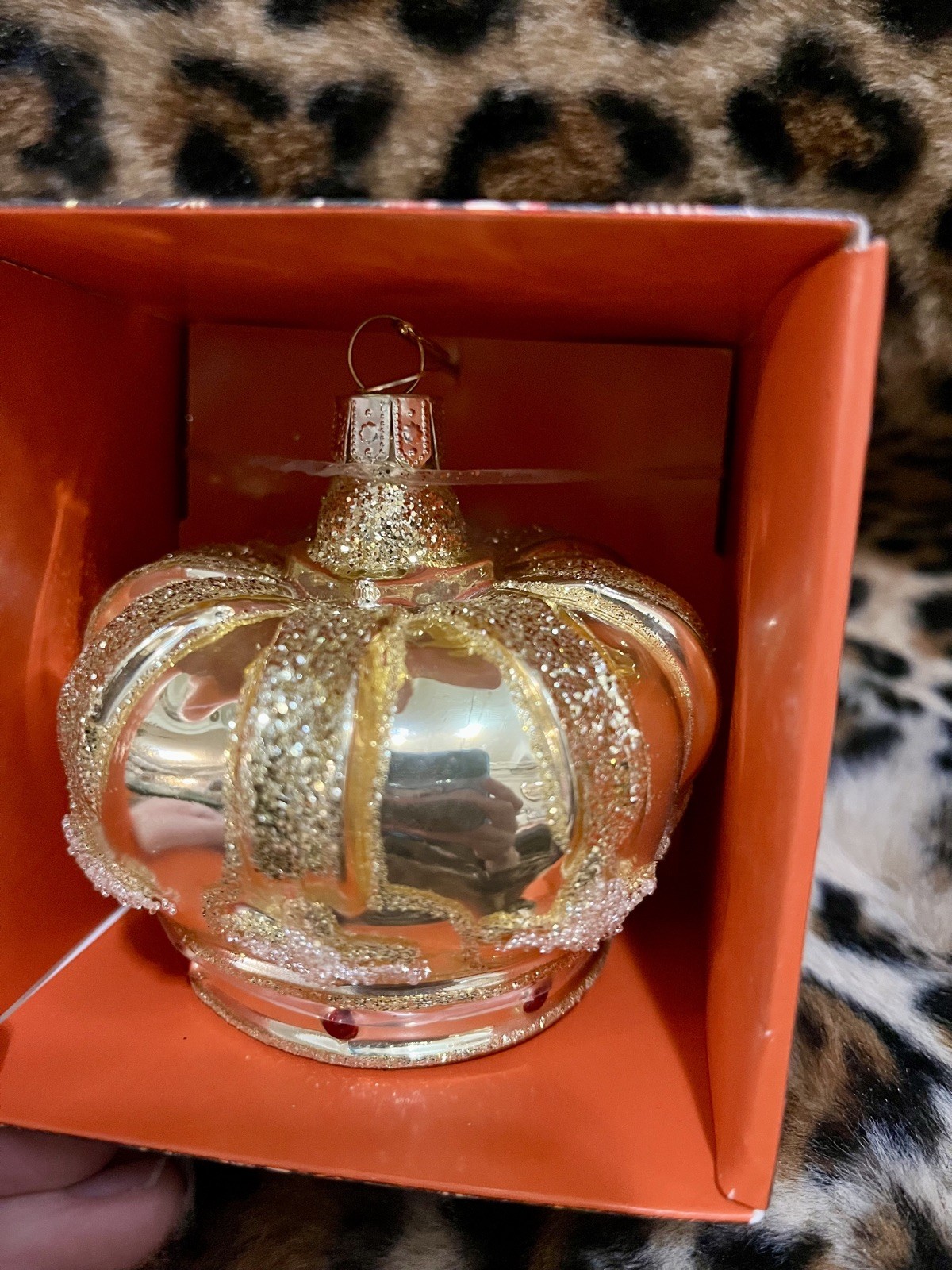 John Derian x Target Glass Gold Crown Ornament Christmas 2025 