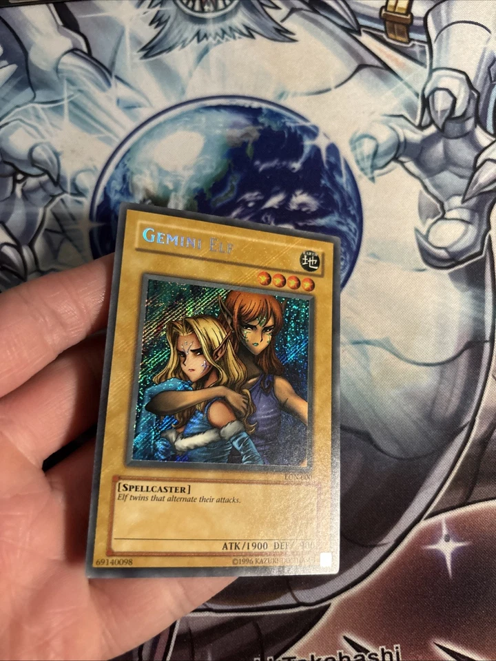 (35) Yu-Gi-Oh! Gemini Elf (VLP) Unlimited LON-000 LP/VLP - Image 2 of 4
