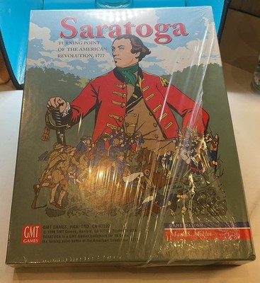1979-GMT Games - SARATOGA - 1777 Turning Point of the American Revolution -BNIB