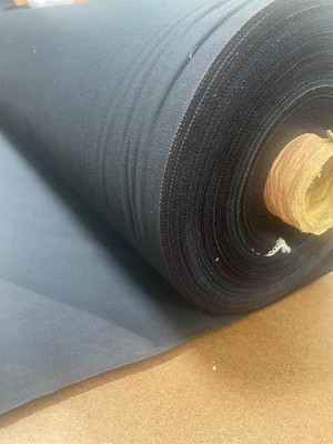 Sedona Designz 60'' Wide Cotton Duck Canvas Fabric - 7oz Durable 1 Yard, Black 