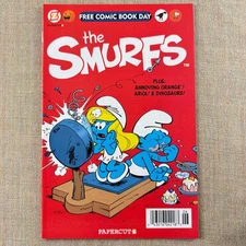 The Smurfs FCBD Edition Funny Kids Comic Blue Characters Free Comic Book Day