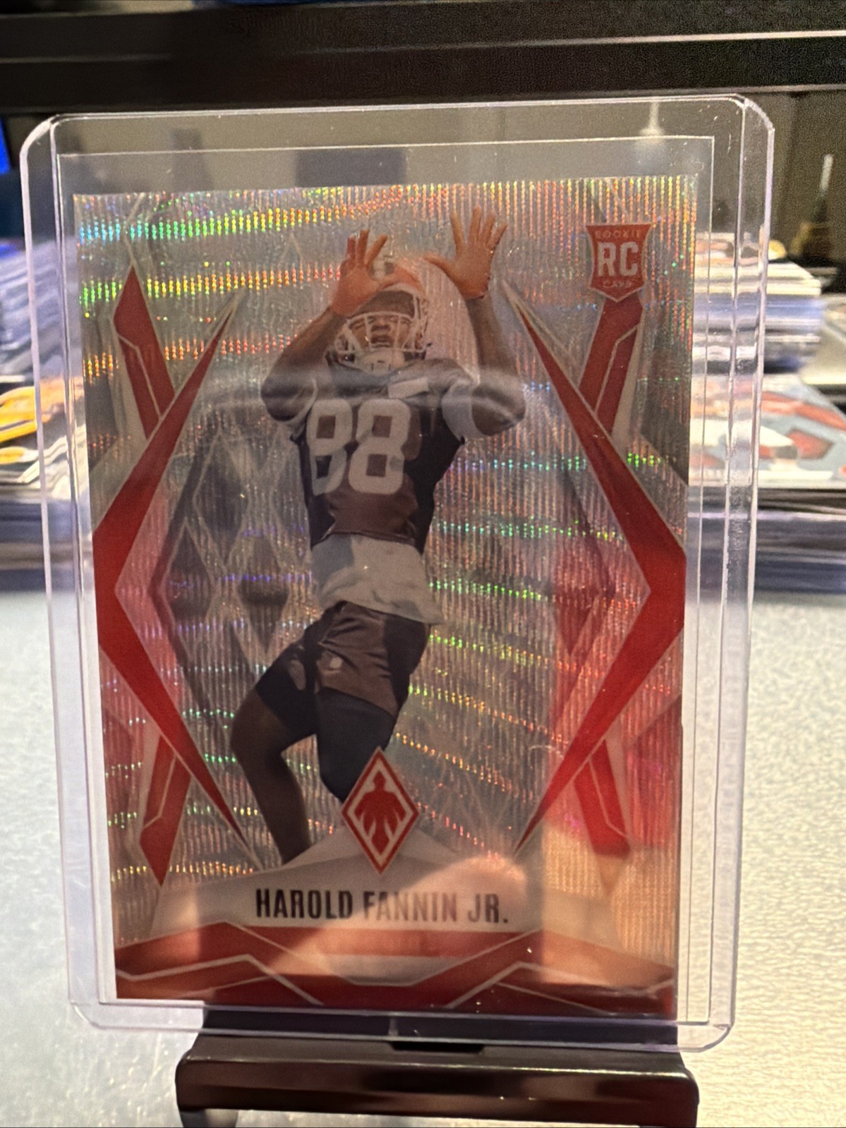 2025 Panini Phoenix Harold Fannin Jr. #217 Silver Wave Prizm /199 (RC) Browns