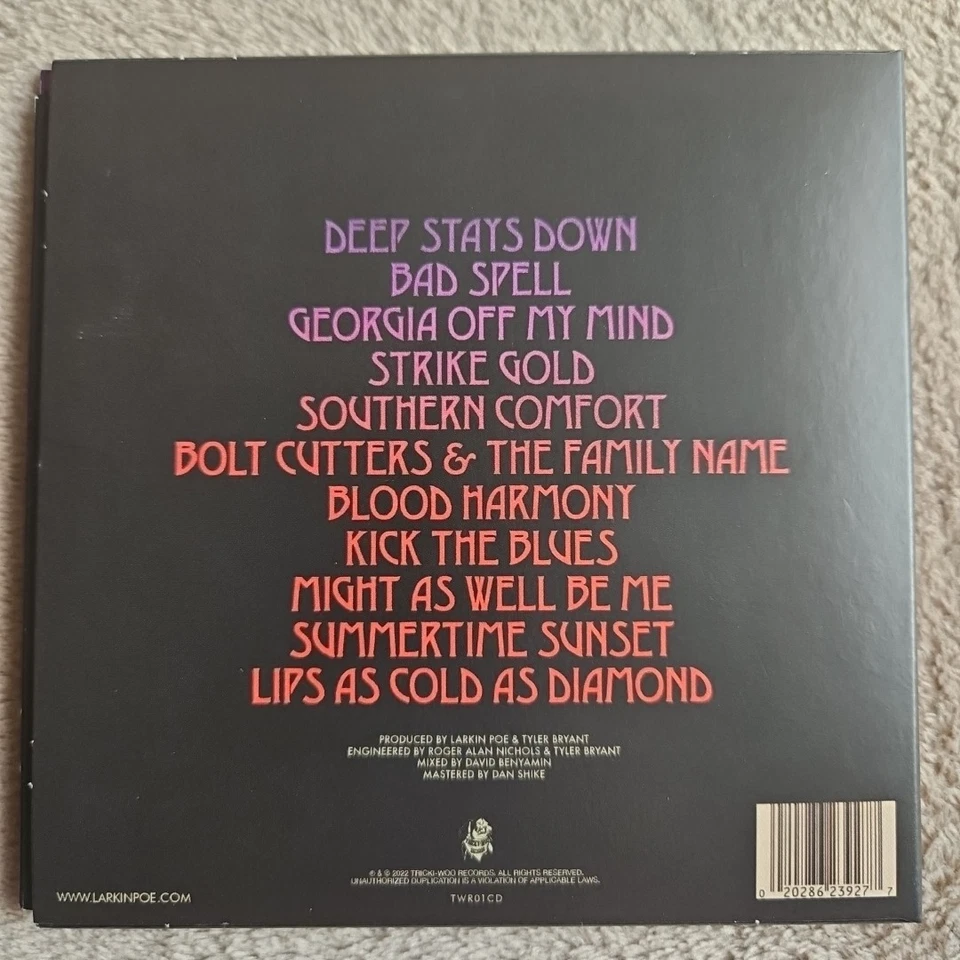 Blood Harmony | Larkin Poe | Audio-CD | 2022 - Bild 2 von 2