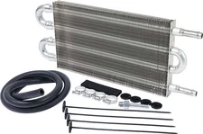 Allstar Performance ALL26700 Fluid Cooler - 9 x 5 x 0.750 in - Tube Type - 3/8