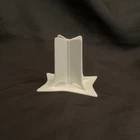 Vntg Barbie White X Stand Twist n Turn for TNT Mod Doll Mattel 1966
