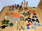 BIG LOT 1964 VTG GI JOE adventure team action Geronimo dolls Clothes Gear 130 pc