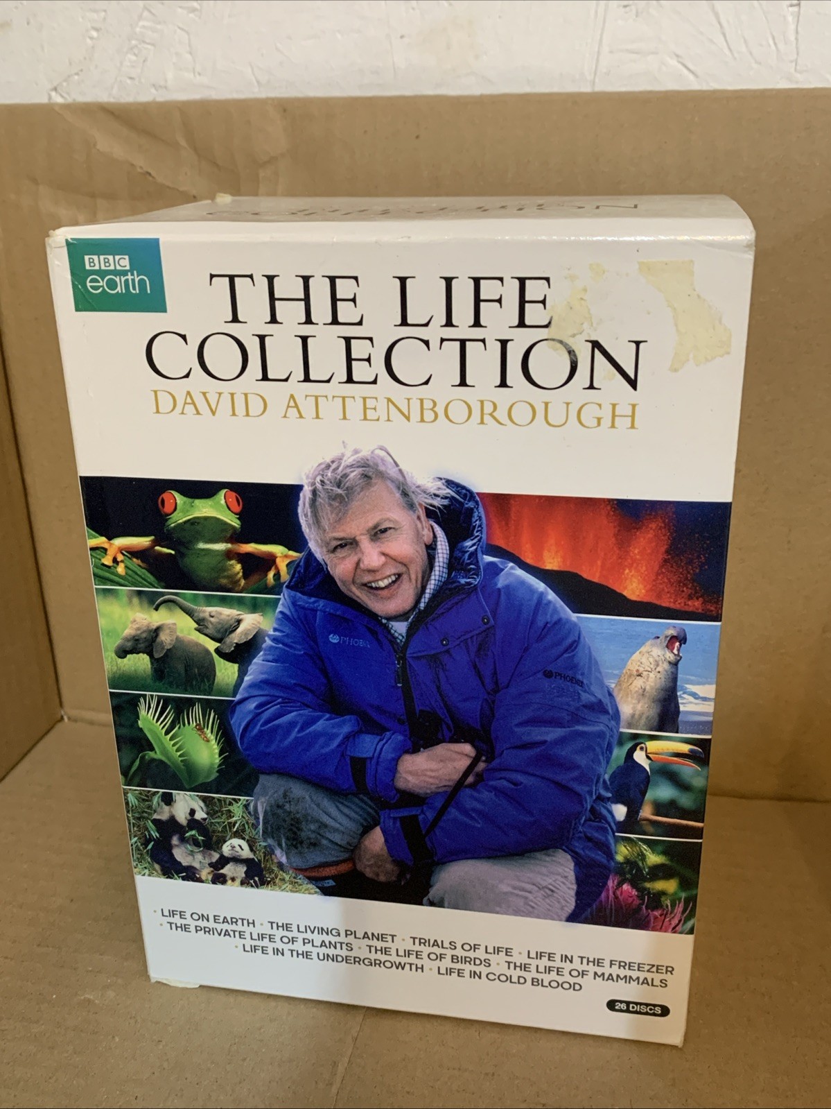 David Attenborough - The Life Collection 2018 (DVD, 2018) Boxset